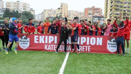Vllaznia B shpallet kampione e Kategorisë së Tretë, mposht Albpetrolin 4-2 në finale