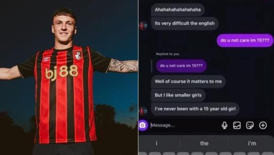 Bournemouth pezullon ish-lojtarin e Milanit, Alex Jimenez! Dyshohet se u përpoq të joshte një vajzë 15-vjeçare, mesazhet