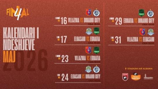 “Abissnet Superiore” hyn në fazën vendimtare, përcaktohet kalendari i ndeshjeve në “Final 4”