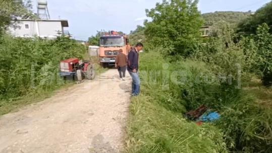 Lushnjë/ Humbi kontrollin e mjetit bujqësor dhe përfundon në kanal, ndërron jetë 71-vjeçari (EMRI)