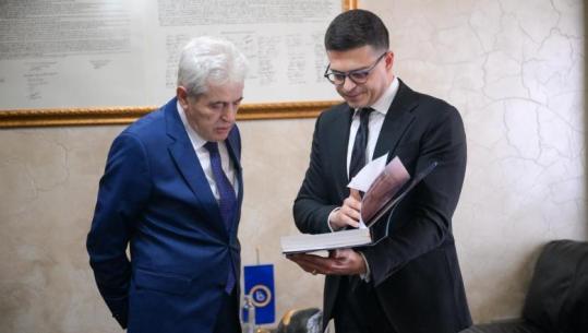 Pirro Vengu takim me Ali Ahmetin në Tetovë: Faktori shqiptar duhet të mbetet forcë stabiliteti dhe orientimi europian