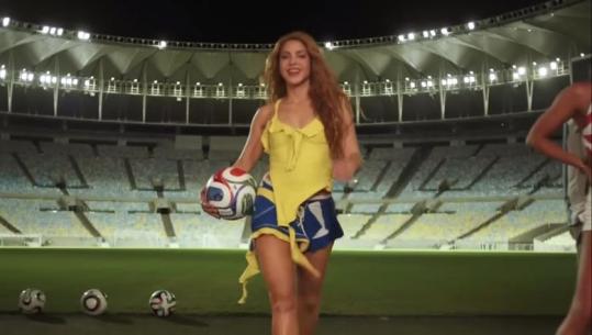 VIDEO/ 'Dai Dai' mes legjendave të futbollit, Shakira publikon himnin zyrtar të Kupës së Botës 2026