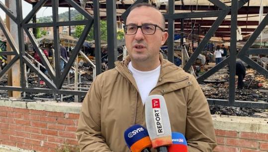Djegia e tregut të fruta-perimeve në Lushnjë, reagon Korreshi: Të zbulohen shkaqet e zjarrit, dëmshpërblim për tregtarët
