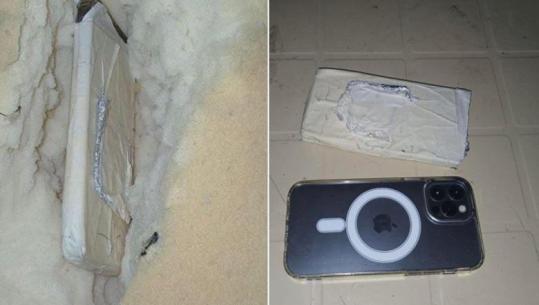 I kamufluar me copë të bardhë dhe i fshehur në dyshek, gjendet iPhone në burgun e Vlorës