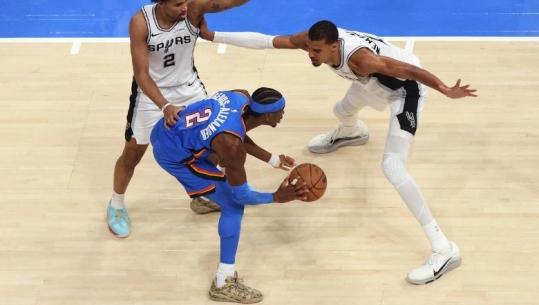 NBA/ Oklahoma 'merr hak' kundër San Antonios, fiton finalen e dytë dhe barazon në 1-1 serinë play-off