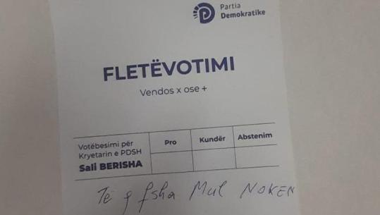 FOTOLAJM/ Vota më e sinqertë për Berishën: Të q*fsha Mul Nokën 