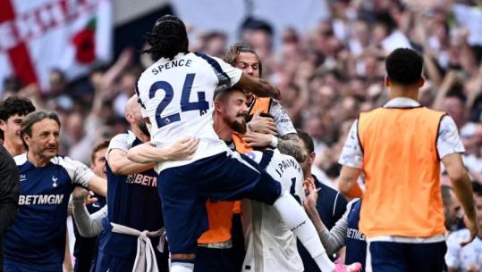 Premier League/ Tottenham fiton 1-0 kundër Everton dhe shpëton sezonin, West Ham rrëzohet pas 14 vitesh nga elita e Futbollit anglez