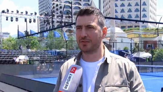 Yjet botërorë të Padelit në Sheshin Skënderbej për 4 ditë, zv.ministri i Sporteve për Report Tv: Tirana në kalendarin botëror të turneut, një nga eventet më kulminante