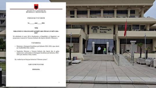 Strategjia kombëtare/ Shqipëria, qendër e kulturës rajonale