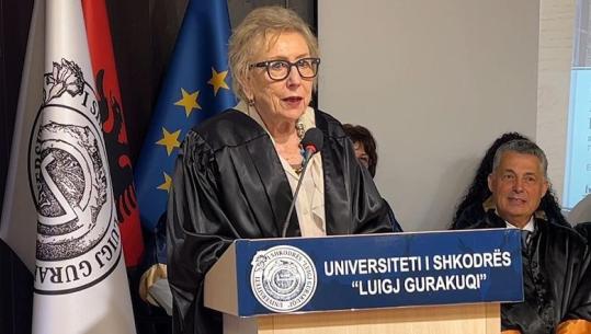 ‘Honoris Causa’, Universiteti i Shkodrës nderon studiuesen italiane për kontributin në historinë shqiptare