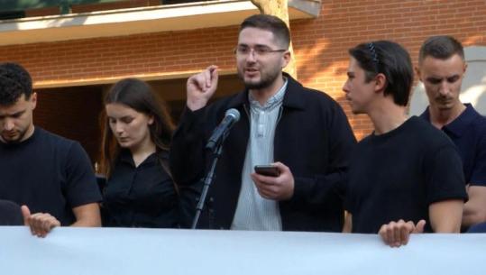 Studenti: Jemi pranë studentëve të Maqedonisë së Veriut, nuk ndalemi derisa të realizohen kërkesat (VIDEO)