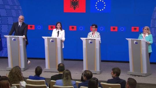 Kos: Mbështesim Shqipërinë për mbylljen e negociatave deri në 2027-ën, pastaj do ngjis malin e Korabit bashkë me Ramën! Kryeministri: Më mirë të ngjisim Kullën Eifel