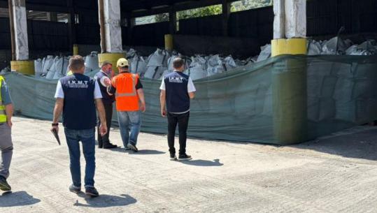 Kishte magazinuar 318 ton mbetje të rrezikshme, gjobitet me 4 milionë lekë kompania ‘Albchrome’ në Elbasan! I pezullohet përkohësisht aktiviteti