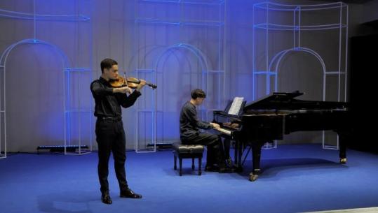 Koncert recital violinistik dhe tinguj pianoje në TKOB