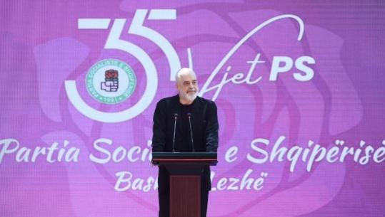 35-vjetori i PS/ Rama në Lezhë: Jemi forcë ndërtuese, jo shkatërruese! ADN jonë është interesi kombëtar, s’e përdorim pushtetin për hakmarrje politike (VIDEO)