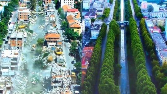 VIDEOLAJM/ Mes ndërtimeve pa leje, kaosit e papastërtive, kontrasti i dukshëm i Tiranës së sotme me atë të prag-viteve 2000! PS publikon pamjet