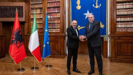 Nufi në Itali, takim me ministrin Guido Crosetto: Intensifikojmë bashkëpunimin strategjik në fushën e mbrojtjes dhe sigurisë