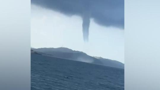 Tornado në Ksamil, fenomeni i rrallë atmosferik tërheq vëmendjen e pushuesve