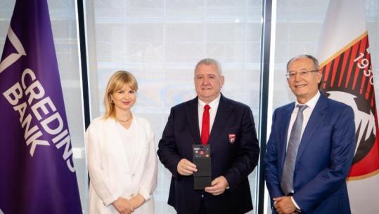 Credins bank dhe Federata Shqiptare e Futbollit forcojnë partneritetin strategjik me lançimin e kartës GOOL!