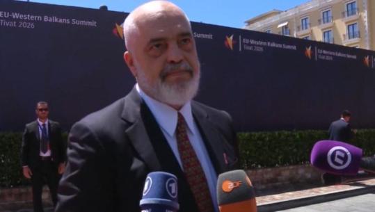 Samiti BE-Ballkani Perëndimor, Rama: Europa duhet të gjejë guximin, argumenti i rrezikut ka marrë fund! S’ka projekt të miratuar për Zvërnecin