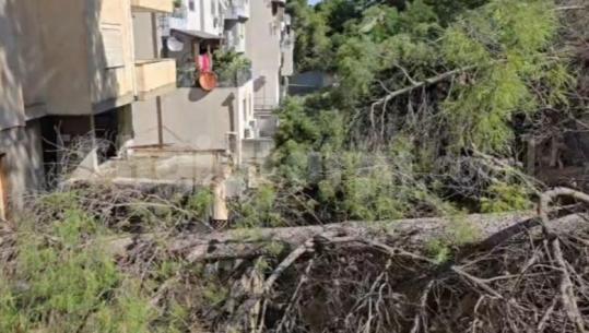 Durrës/ Pas rrëshqitjes së dheut në Currila, 25 familje mbeten jashtë banesave, nisin ekspertizat për pallatin e dëmtuar