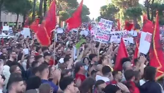 Protestuesi: Nuk jemi këtu vetëm për Zvërnecin! Zgjohuni se keni gjak shqiptari