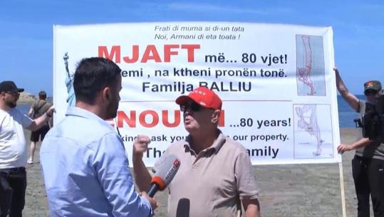 Protesta për resortin në Zvërnec, banori për Report Tv: Pro investimit, por pronën ma kanë marrë me dokumente false në 2009-ën