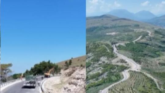 Rruga Berat-Ballaban drejt përfundimi, Rama nxjerr pamjet nga kantieri: Vijojnë punimet në 10 kilometrat e fundit