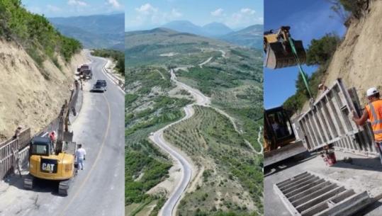 Rruga Berat-Ballaban drejt përfundimi, Rama publikon pamjet nga kantieri: Vijojnë punimet në 10 kilometrat e fundit