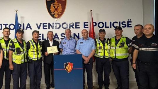 Elbasan/ Kryepolici Hita vlerëson me Certifikatën e Karrierës Inspektor Mustafa Hidri pas 40 viteve në radhët e policisë