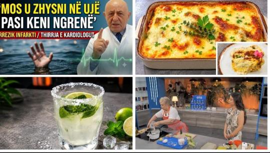Emisioni i plotë ‘Rreze Dielli’, 11 Qershor 2026 – Receta / Kujdesi kardiak nga temperaturat e larta