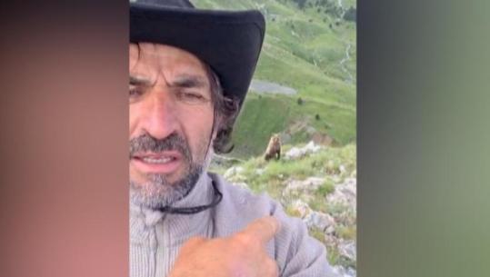 Takim i pazakontë në malin e Korabit, arusha shfaqet vetëm pak metra larg alpinistit dibran