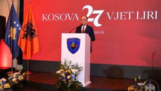 27-vjetori i Çlirimit të Kosovës, Presidenti Begaj nga Prishtina: Produkt i sakrificës sublime të mijëra burrave e grave dhe i luftës heroike të UÇK