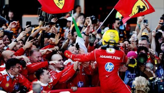Formula 1/ Ferrari rikthehet në majë me Hamiltonin, britaniku feston triumfin e parë