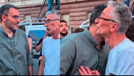 Ish-kandidati për deputet i Albin Kurtit i bashkohet protestave kundër Ramës përkrah Arlind Qorit