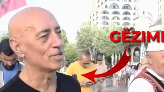 I skeduar nga një emision investigativ si pedofil, Balla ndaj videon e protestuesit: Dëgjojeni kush jep leksion demokracie! Bëni kujdes!
