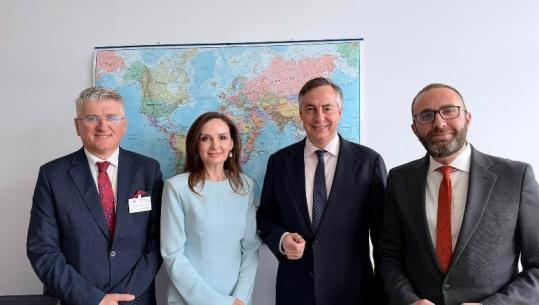 Deputetët e PD në Parlamentin Europian, takojnë McAllister: Integrimi europian kërkon reforma reale
