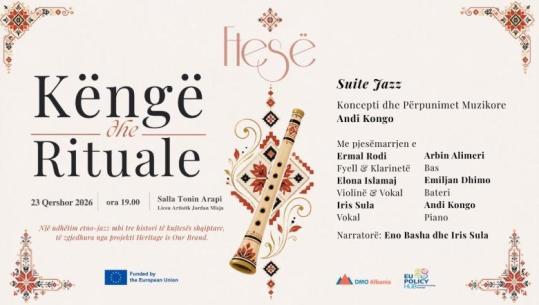 ‘Këngë dhe Rituale’- Një Suitë Jazz mbi Kujtesën Shqiptare