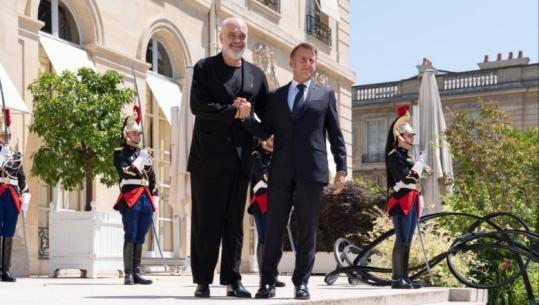 Macron pas vizitës me Ramën në Paris: Konfirmojmë mbështetjen për Shqipërisë drejt integrimit në BE, forcojmë bashkëpunimin