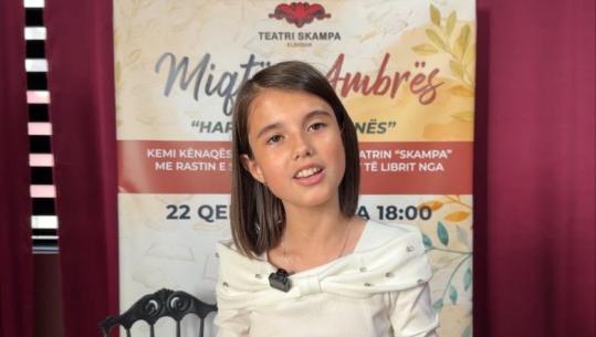 Elbasan/ Nga fjalimi në Kuvend te hapat si shkrimtare, 13-vjeçarja Ambra Alimeta promovon librin e dytë