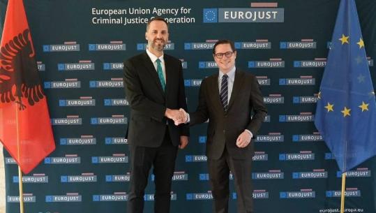 Ministri Lamallari takon kreun e Eurojust: Mbështetja për institucionet e drejtësisë, thelbësore në rrugën drejt standardeve evropiane