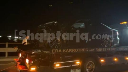 Përplasen dy makina pranë urës së Milotit, 4 të plagosur! Një në gjendje të rëndë