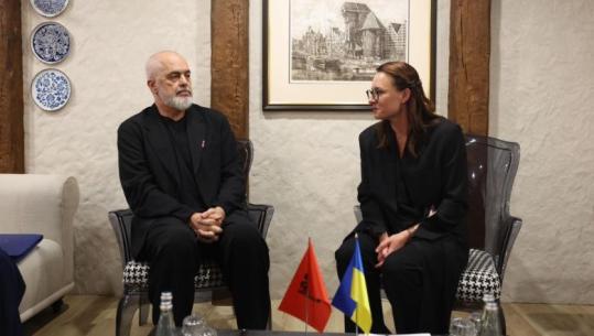 ‘Rindërtimi i Ukrainës’, Rama takohet me kryeministren e Ukrainës