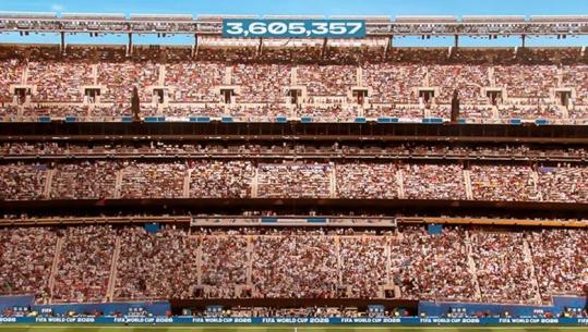 Kupa e Botës 2026 vendos rekord historik për pjesëmarrjen e tifozëve në stadiume, tejkalon atë të vitit 1994