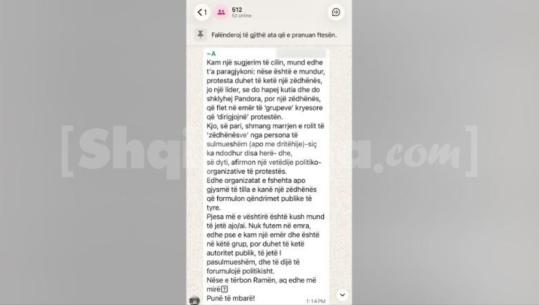 FOTOLAJM/ ‘Duhet një zëdhënës’, ja si shefi i zyrës së shtypit të PD Alfred Lela jep orientime për ‘protestën e pavarur’ në grupin me 512 anëtarë: Aq më mirë nëse tërbon Ramën