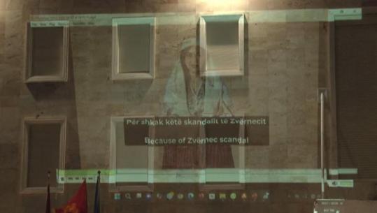 Protestuesit ironizojnë Ramën/ Diella ‘flet’ nga protesta: Jap dorëheqjen nga qeveria pas skandalit të Zvërnecit, radha juaj kryeministër