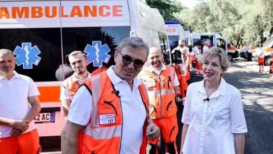 13 autoambulanca të reja i shtohen Urgjencës Kombëtare, ministrja Sala: Reagim më i shpejtë dhe mbulim më i mirë në të gjithë vendin