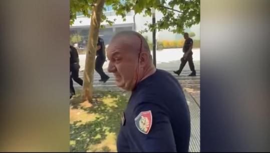 'Protesta ia la vendin sherrit dhe dhunës', Balla publikon videon e efektivit të plagosur: Prej 32 vitesh në detyrë, sot e gjakosën