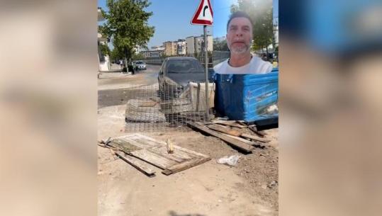 ‘Punoni ose shporruni!’ Braçe ndan videon e mbeturinave në Selitë: Policia Bashkiake bën sehir e luan me telefon në makinë
