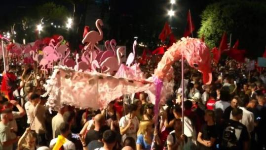 Protesta para kryeministrisë, rikthehet parada e flamingove